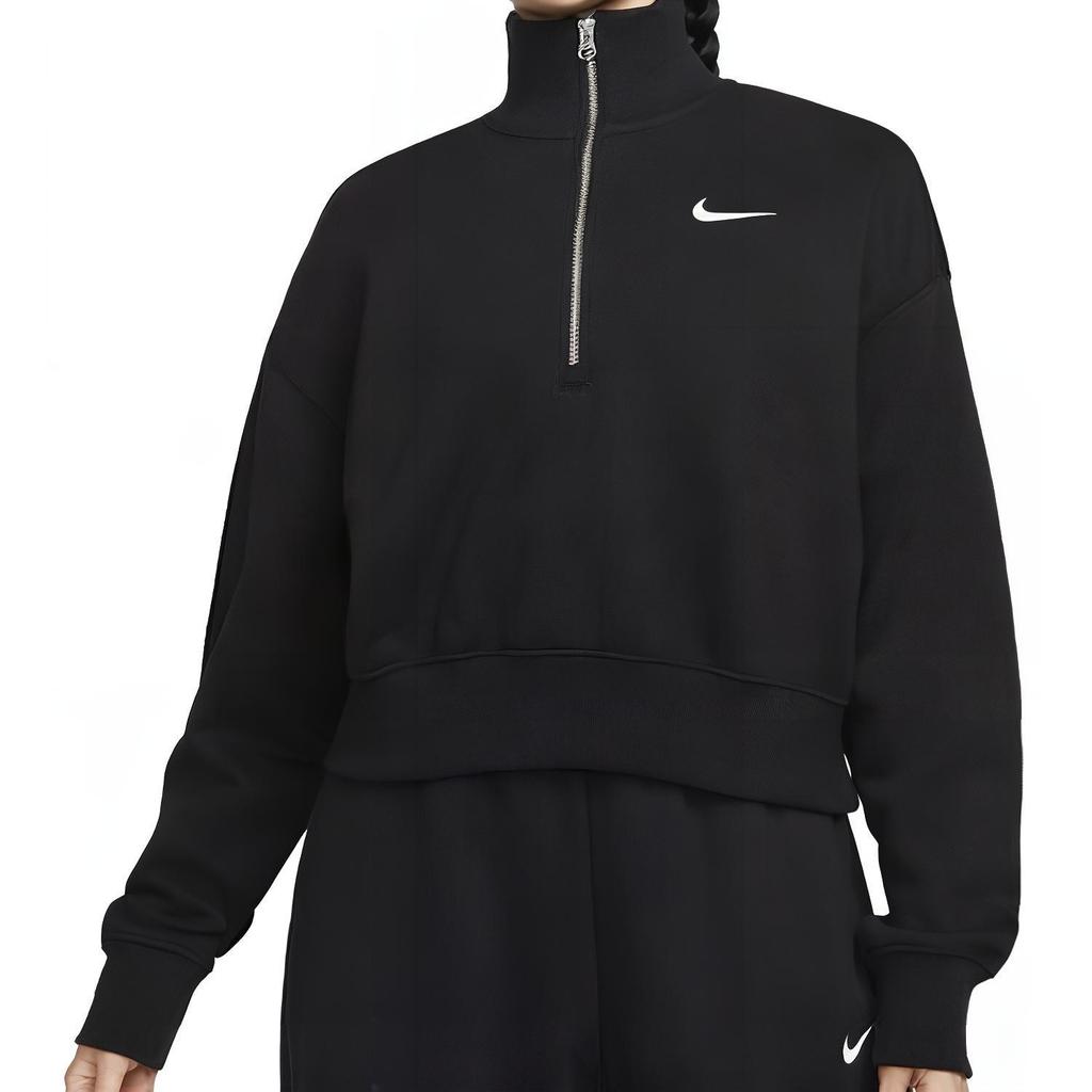 (WMNS) Nike Sportswear Phoenix Fleece 'Black' Women's DQ5768-010