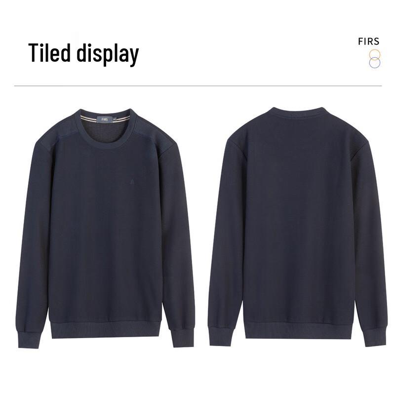 Shanshan Men's Luxury Silk Blend Waffle Knit Sweatshirt