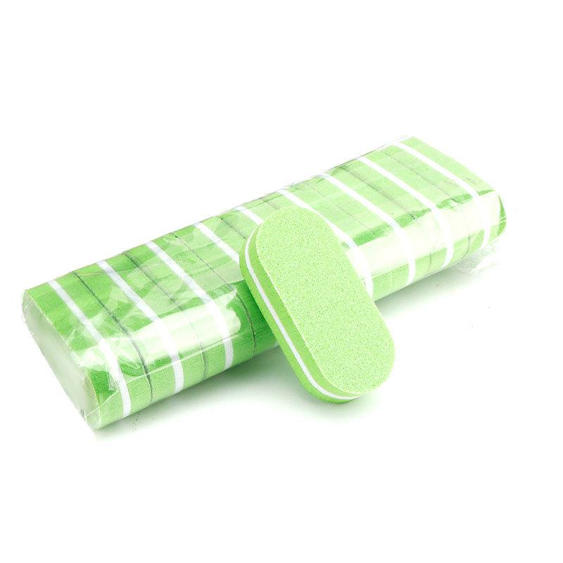 Mini Round Double-Sided Sanding and Polishing Nail File