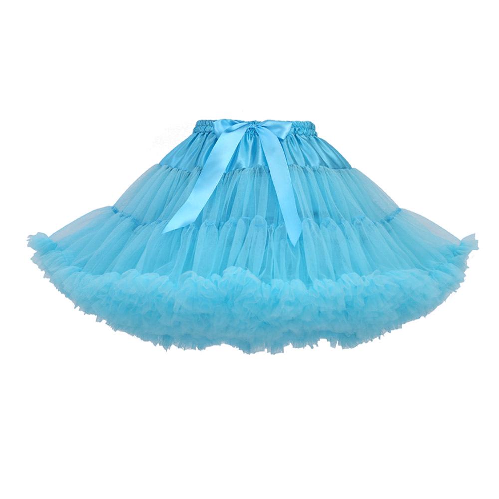 Spodnička Lolita Cloud: Trendy bezkostá čistá příze puff sukně pro cosplay