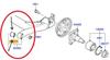 Puller For Installation And Dismantling Of Rear Beam Bushing Ford Fiesta Mk5 V 5 2001-2008 Fusion Mazda 2