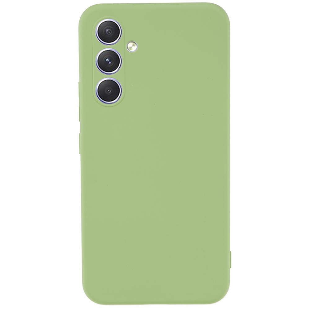 For Samsung Galaxy S24 FE Case TPU Back Soft Anti-Scratch Fiber Lining Phone Cover