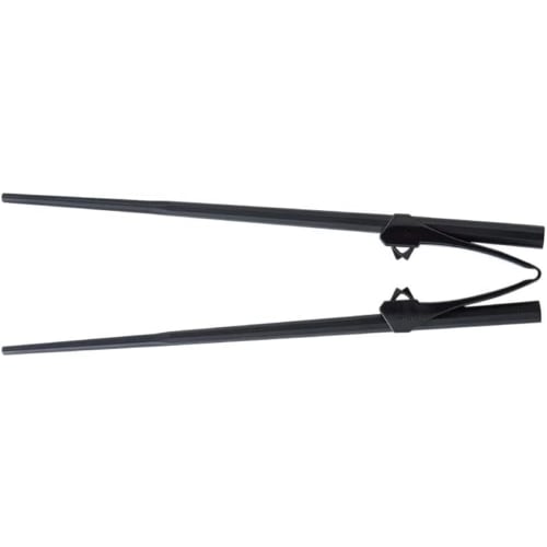 Aoyoshi Willassist Easy Chopsticks, Clip Type, 19cm, Resin, Easy To Hold, Black, Willassist Meal Aid, 2240533
