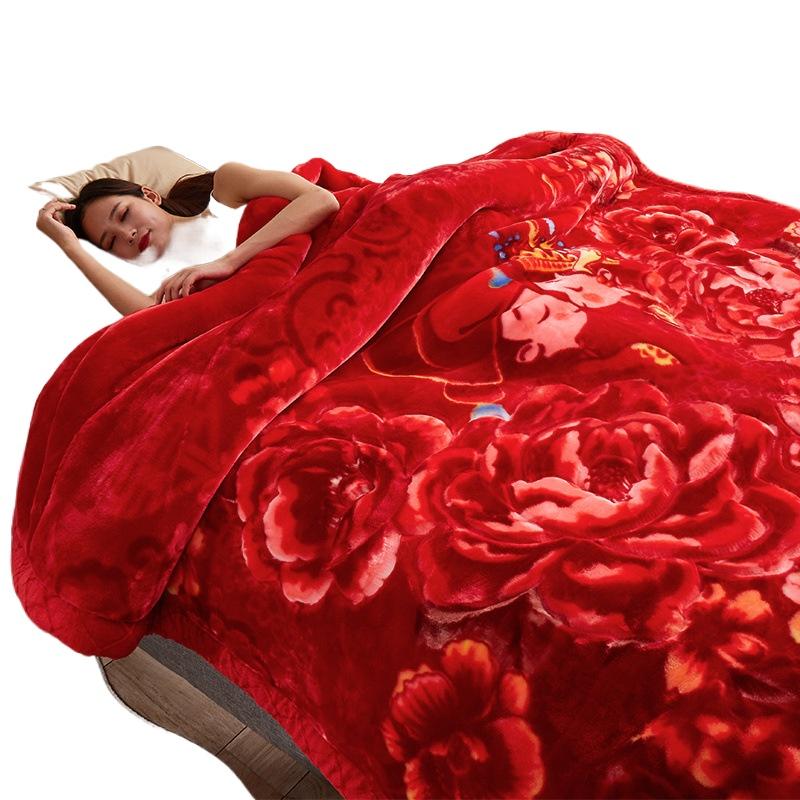 

Двухслойное одеяло Рашель 2 * 2.3m/5kg роза марена