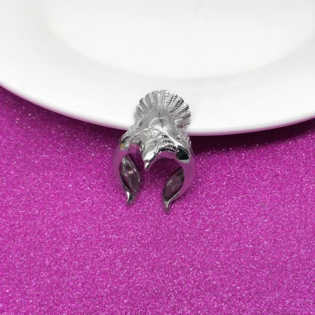 Retro Tone Retro Eagle Wings Open Eagle Finger Ring Celebration Party Event Souvenir Gift Idea Jewelry RingVintage Finger Ring