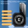 Reusable Magnetic Suction Mobile Phone Cooler Plate Radiator Heat Sink Extend Cooling Area Ultra-thin Cooling Radiating Sticker