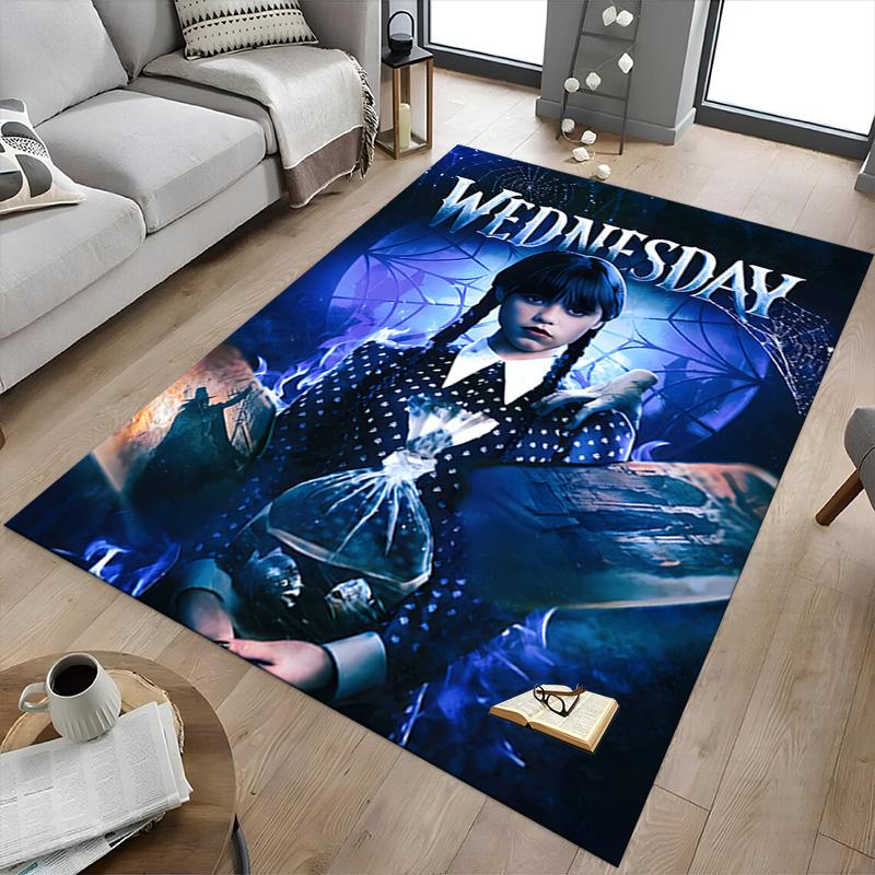 1pc Witchcraft Mystery Carpet for Playroom Bedroom Living Room Sofa Home Decor,kids Game Area Rug Non-slip Floor Mat Y82667
