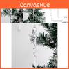 Clear Plastic Icicle Decorative Hangings For Christmas Tree And Holiday Scene Setup