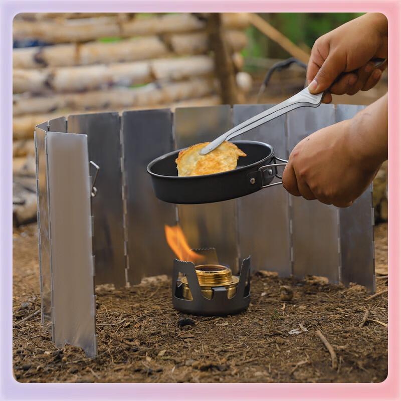 Outdoor Folding Camping Stove Windshield