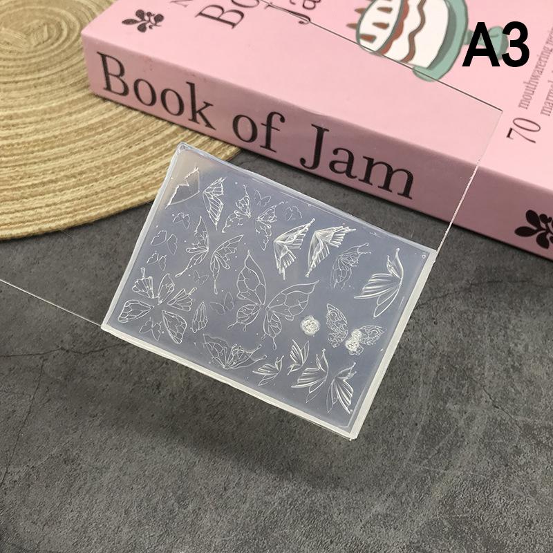 

Мультяшная бабочка, кнопка, замок с ключом, силиконовая форма для ногтей, украшения, аксессуары, стемпинг для ногтей, инструмент для DIY маникюра A3