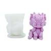 Cute Dragon Silicone Mould Resin Casting Molds Scented Candle Molds for Candle Making Plaster Soap Mold Desktop Decors