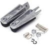 Podnóżki motocyklowe Przedni podnóżek do MT03 MT07 YZF600 R6 R6S YZF1000 R1 XJ6 TDR125R FZ6 FZ6R FZ1 FZR600 FZS600 FJR1300 XJ600N XJ600S TDM900 XJ900S