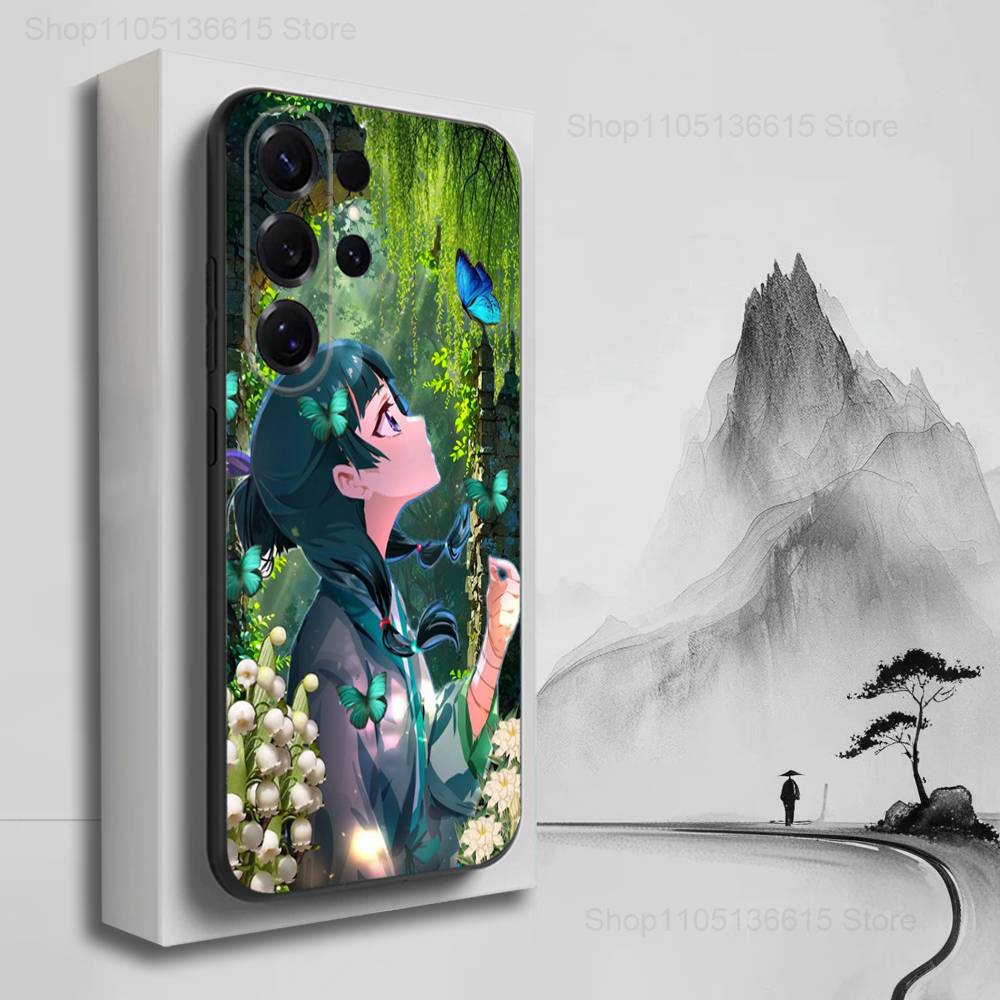 

A-Apothecary Diaries MaoMao Phone Case For Samsung S25,S24,S23,S22,S21,S20,S10,Ultra,Plus,Lite,FE,Soft Silicone Black Cover Samsung S225G