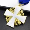 Fiński Medal Białej Róży, Medal Zagraniczny, Metalowy Medal Pamiątkowy, Broszka, Wisiorek, Kolekcjonerski Prezent, Akcesorium, Prezent na Boże Narodzenie, Drobiazgi do Skarpetki