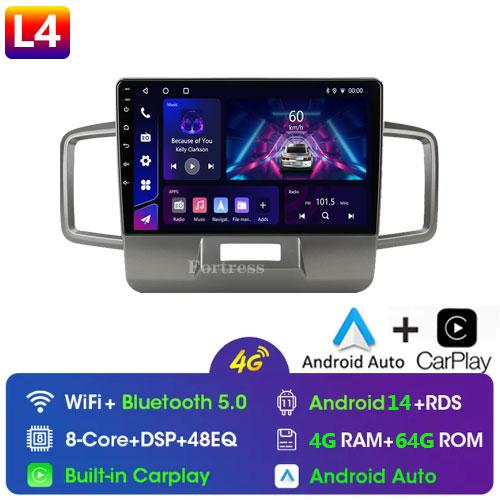 2 Din Android 12 For Honda Freed 1 Spike 2008 - 2016 Car Radio Multimedia Video Player GPS 4G Carplay Auto Stereo Head Unit RDS