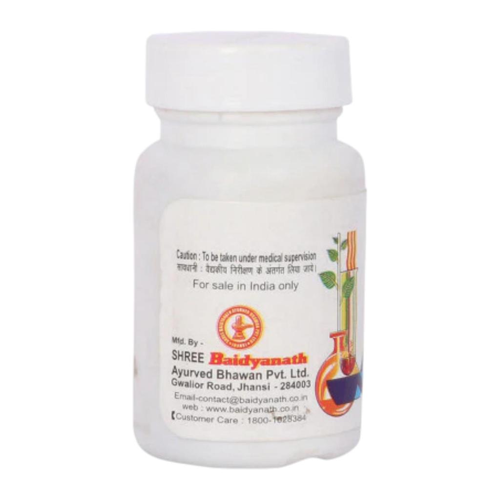 Baidyanath Jhansi Sarvajwarhar Lauh Tablets 40Tab Pack of 1 Ayurvedic Herbal Formula for Fever Support