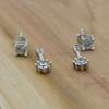 CZ 925 Sterling Silver Earrings, Ear Jacket Handmade Earrings, Gift For Her,