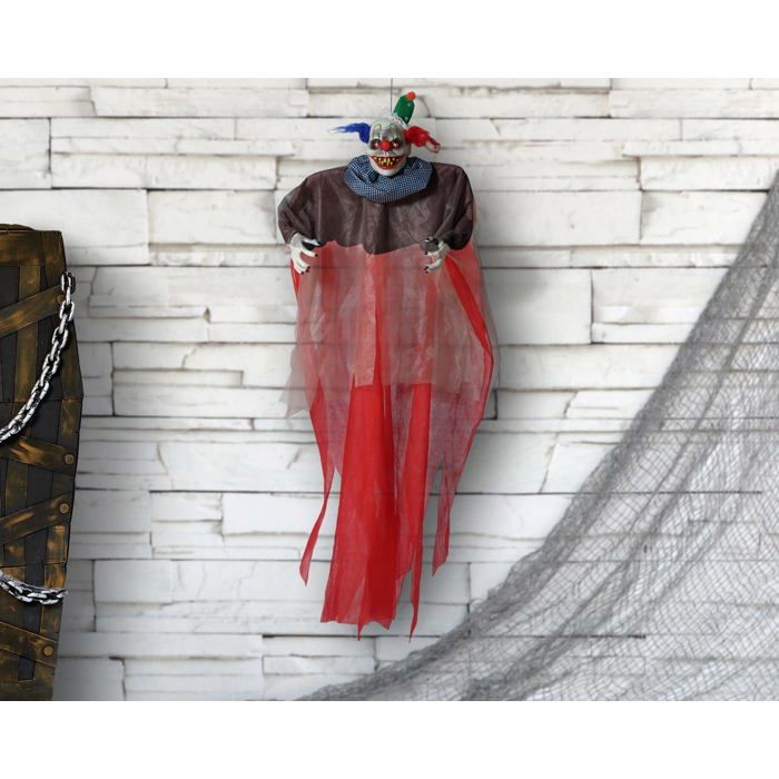 Halloween Clown Pendant - BigBuy Carnival - 175x148x18 Cm - Multicolored - Various Materials - Festive Decoration