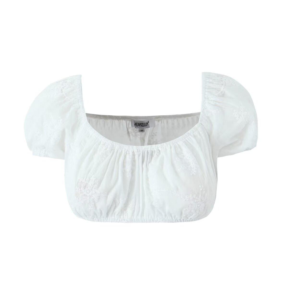 

Комплект из кружевного топа на одно плечо в французском стиле и юбки с высокой талией и вставками 2024 Small