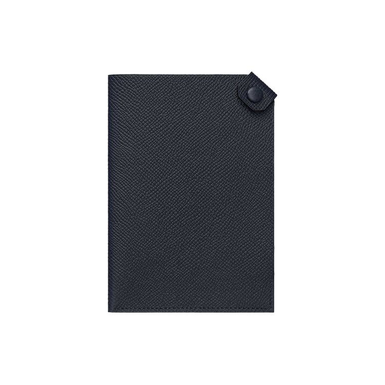 

Hermes Tarmac Passport Holder Leather Wallet Women Wallet Indigo H057946CK76 Box Not Included