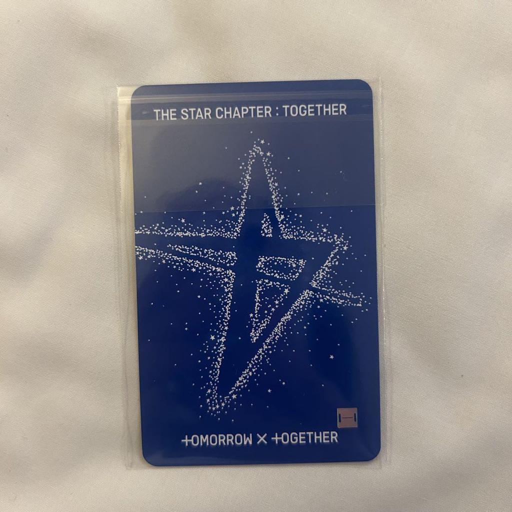 [USED] TXT TOGETHER Withmuu Limited Bonus Trading Card Lucky Drop Yeonjun