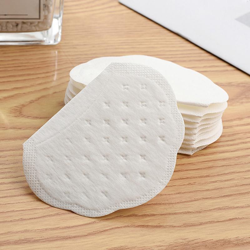 50Pcs Underarm Sweat Absorbing Stick Pads Armpit Liner Anti-Odor Breathable Invisible Adhesive Mint Clothes Deodorant Summer