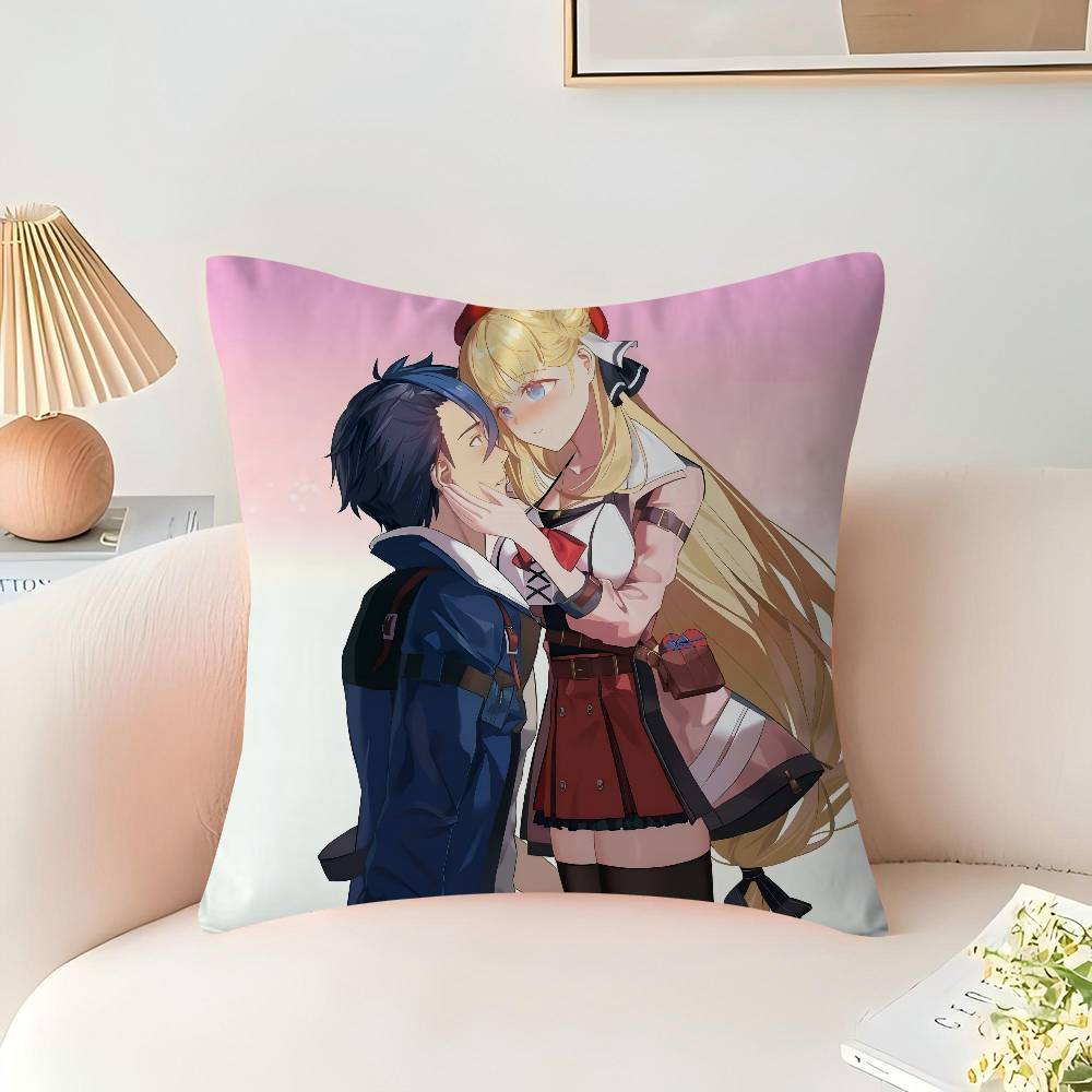 Anime 86 Eighty-Six Pillow Cushion Cover Pillowcase Living Room Sofa Home Decor Customized