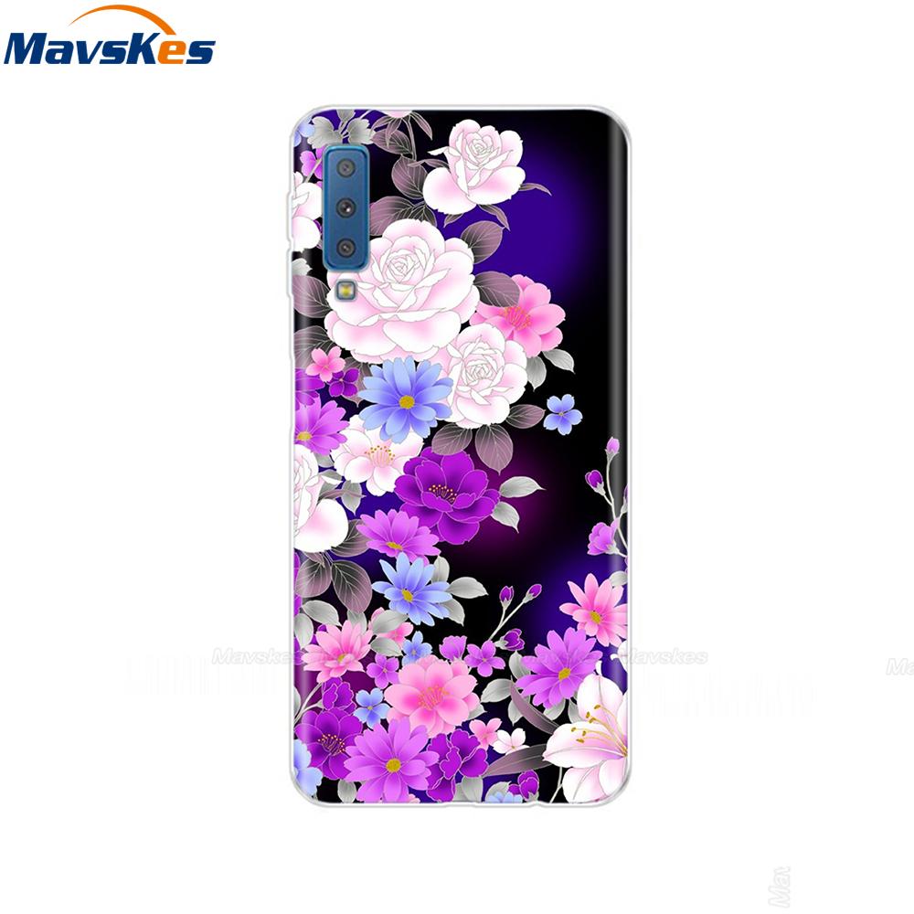 Silicone Cover For Samsung Galaxy A7 2018 Case A750 A750F Case 6.0' TPU Phone case For Samsung A 7 2018 750 750F Fundas Coque