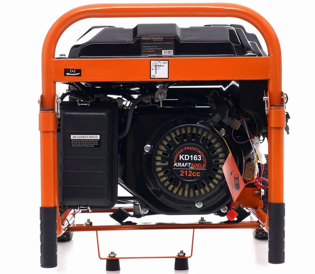 Generatore 3500W con Avviamento Elettrico | Kraft&Dele