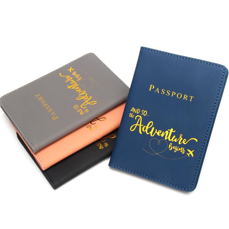 Magnetic-Resistant Heart-Shaped Travel Set: Passport Holder, Luggage Tag, Ticket Holder, ID Card Holder - Customizable for Branding.