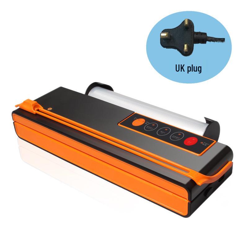 Commercial Vacuum Sealer for Food: Dual-Use Machine with Textured Bags for Dry & Wet Sealing