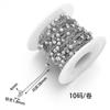 10Yards/Roll Iron Beads Chains Metal Ball Bead Link Chains For Jewelry Making DIY Crafts Necklace Bracelets Accessories Supplies