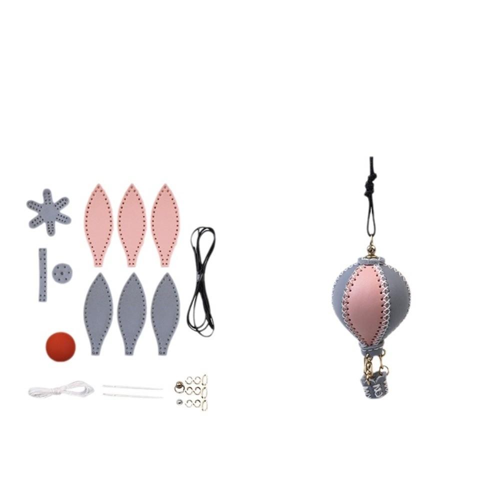 Hot Air Balloon Car Key Ring Versatile Keychain Lanyard Mini Keychain DIY Keychain  Bag Charms