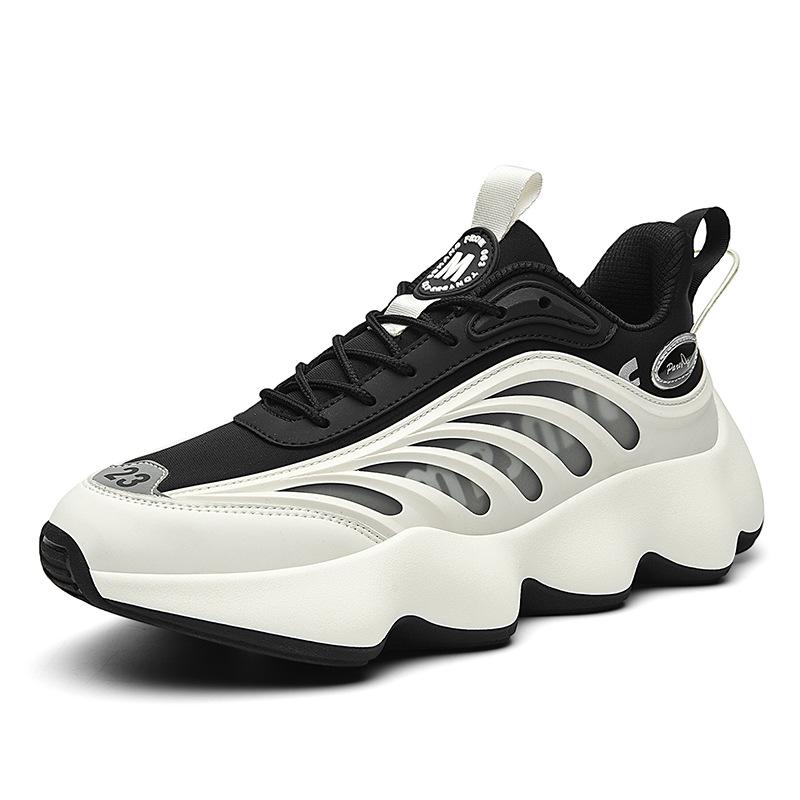 Men's Shoes New Winter Men's Sports Shoes Men's Thick-soled Heightening Couple Dad Shoes Men's Ins Shoes
