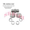 316 Stainless Steel Double Ferrule Fitting, SS-6M0-6