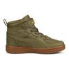 Puma Rebound Rugged V Comfortable Mid-Top Kids Sneakers Kids Sneakers Green 388244-02