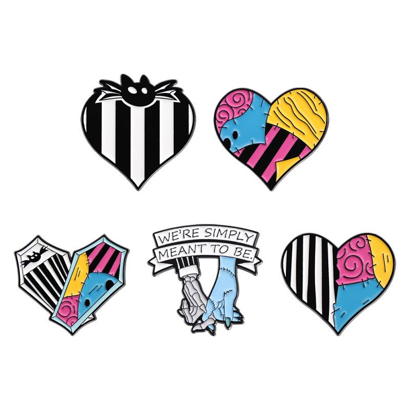 Cartoon Character Eyecatching Brooch Made From Premium Alloy For Outfits Trendy