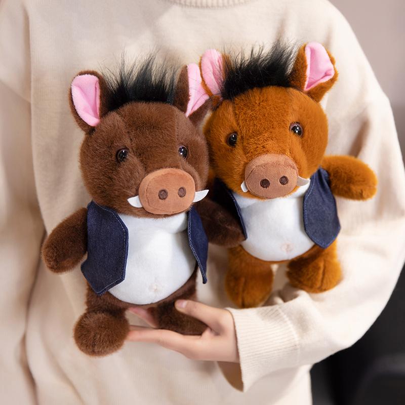 New Orangutan Sloth Wild Boar Doll Super Soft Stuffed Animals Pig Gorilla Monkey Plush Toys Cartoon Decor Birthday Gifts