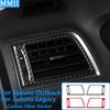 For Subaru Outback Legacy 2015-2017 Carbon Fiber Both Side Dashboard Air Conditioning Vent Panel Cover Car Accessories Sticker