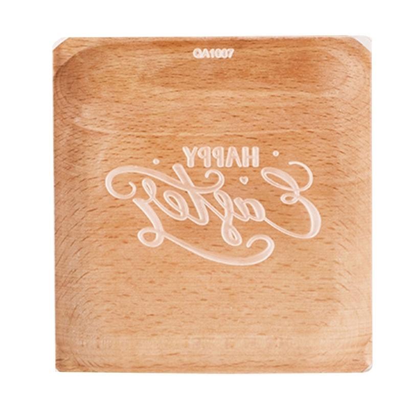 Plastic Material Cookie Mold DIY Cookie Stamps Easter Themed DIY Biscuit Moulds