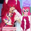 Anime Pinkie Pie Cos PP Pinkamena Diane Pie Cosplay Personification My Cos Cute Lovely Pink  Wig Wavy Curls Party Synthetic Hair