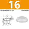 High-Temp Resistant Silicone Rubber Stopper with Card Slot Sealing Cap