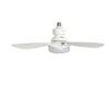 Smart Silent Ceiling Fan Light with E27 Base & 3-Color Dimming