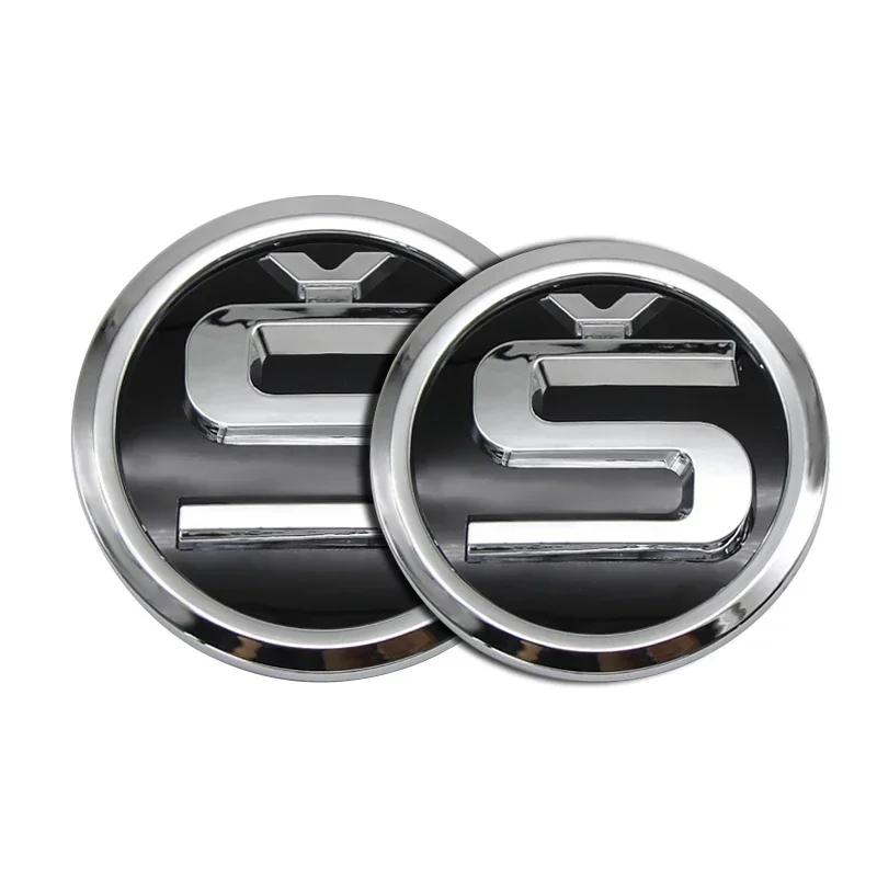 Car Sticker 2026 Hot 2pcs Car Front Hood Badge Rear Trunk Emblem Replacement Sticker For Skoda Yeti VRIS Rapid Octavia a5 a7 Kod