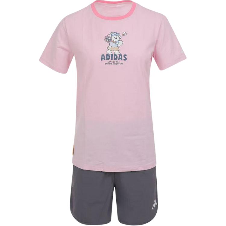 Adidas Kids Casual Sportswear Crew Neck Moderate KH0246