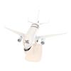 20cm Bílý velrybí transportní letoun A300-600 Beluga Airlines Model letadla Transportní Beluga Odlitek ze slitiny Model letadla Hračka