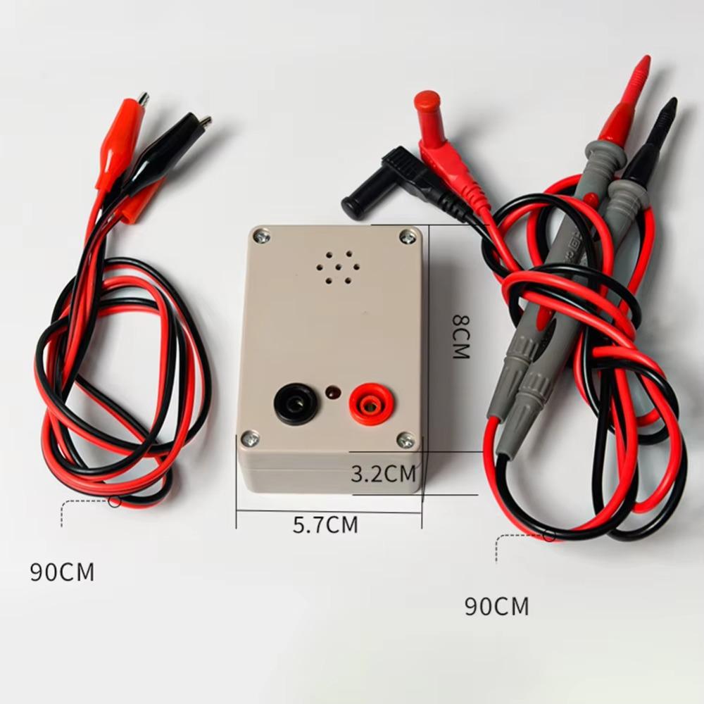 9V Buzzer Tester Buzzer Alarm with Test Pen Continuity Test Buzzer with Indicator Light Professional Circuit Breaker Finders