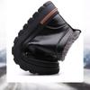 Men's 2025 Winter Thermal Lined Snow Boots Waterproof Outdoor Business Casual Shoes Comfortable Platform Sole Warm Ankle Boots