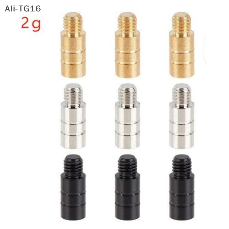 3Pcs Brass Dart Weight Add Accentuator 2g Dart Shaft Weights 2BA Shaft Throwing Game Auxiliary Tools Dart Accessories