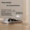 Space Saving Door Stoppers Windproof Silicone Door Wedge for Sliding Glass Door  Patioes Door  balconies  Entryways Security